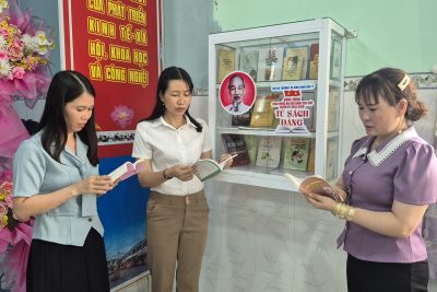 RA MẮT CÔNG TRÌNH “TỦ SÁCH ĐẢNG” CHÀO MỪNG ĐẠI HỘI ĐẢNG CÁC CẤP NHIỆM KỲ 2025-2030