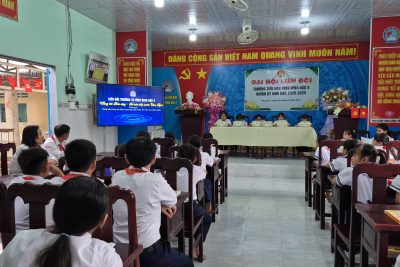 ẢNH: ĐẠI HỘI LIÊN ĐỘI NHIỆM KỲ NĂM HỌC 2025-2026