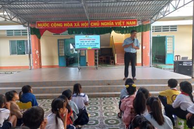 PHÁT ĐỘNG,TRIỂN KHAI CHƯƠNG TRÌNH “THIẾU NHI VIỆT NAM – HỌC TẬP TỐT, RÈN LUYỆN CHĂM” GẮN VỚI TRIỂN KHAI APP “LÀM VIỆC TỐT” NĂM HỌC 2024-2025