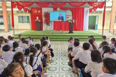 TRƯỜNG TH VĨNH BÌNH BẮC 4 TỔ CHỨC LỄ KHAI GIẢNG  NĂM HỌC 2025-2026