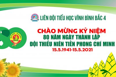 CÔNG TRÌNH MĂNG NON CHÀO MỪNG ĐẠI HỘI ĐOÀN CÁC CẤP