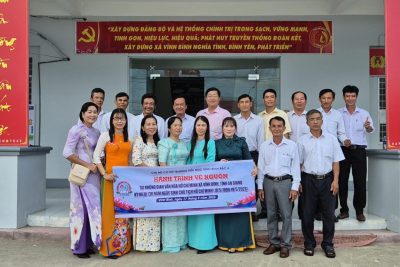 PHÓNG SỰ: HÀNH TRÌNH VỀ NGUỒN TẠI KHÔNG GIAN VĂN HÓA HỒ CHÍ MINH XÃ VĨNH BÌNH