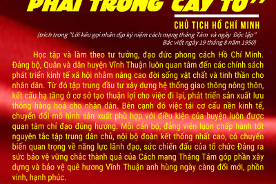 KHẮC GHI LỜI BÁC NGÀY 19/8