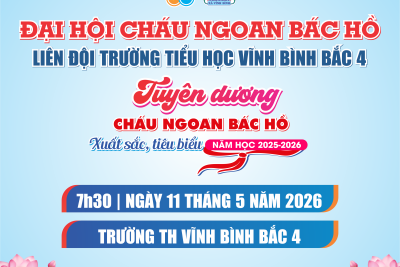 THÔNG BÁO TỔ CHỨC ĐẠI HỘI CHÁU NGOAN BÁC HỒ NĂM HỌC 2025-2026