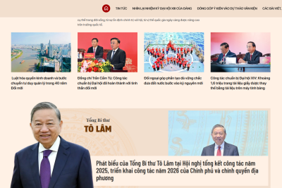 TRANG THÔNG TIN CHÍNH THỨC ĐẠI HỘI ĐẢNG TOÀN QUỐC LẦN THỨ XIV