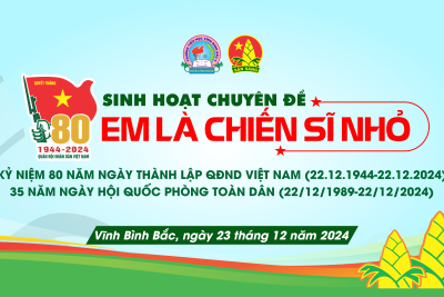 TUYÊN DƯƠNG TUẦN THI ĐUA SỐ 03, PHONG TRÀO THI ĐUA CHÀO MỪNG KỶ NIỆM 80 NĂM NGÀY THÀNH LẬP QĐND VIỆT NAM (22/12/1944-22/12/2024) VÀ 35 NGÀY HỘI QUỐC PHÒNG TOÀN DÂN (22/12/1989-22/12/2024)