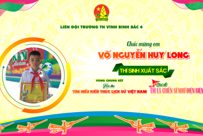 CHÚC MỪNG EM VÕ NGUYỄN HUY LONG