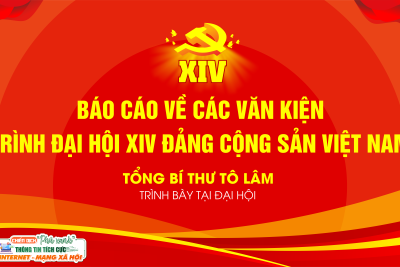 TOÀN VĂN BÁO CÁO CỦA BAN CHẤP HÀNH TRUNG ƯƠNG ĐẢNG KHÓA XIII VỀ CÁC VĂN KIỆN TRÌNH ĐẠI HỘI XIV CỦA ĐẢNG
